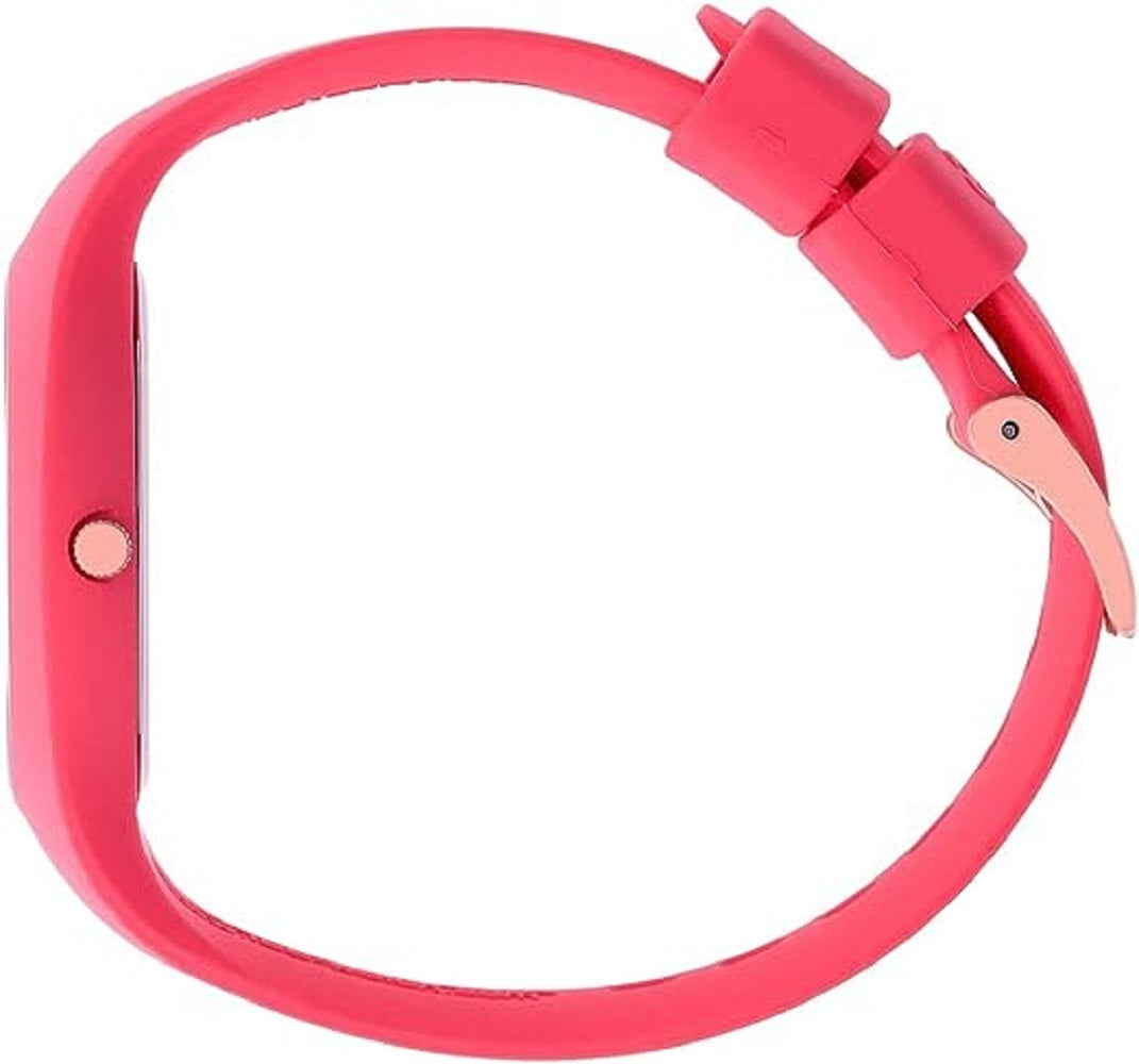 ICE-WATCH - ICE glam colour Raspberry - Rosa Damenuhr mit Silikonarmband