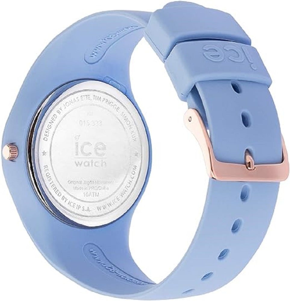 Ice-Watch - ICE glam colour Sky - Blaue Damenuhr mit Silikonarmband
