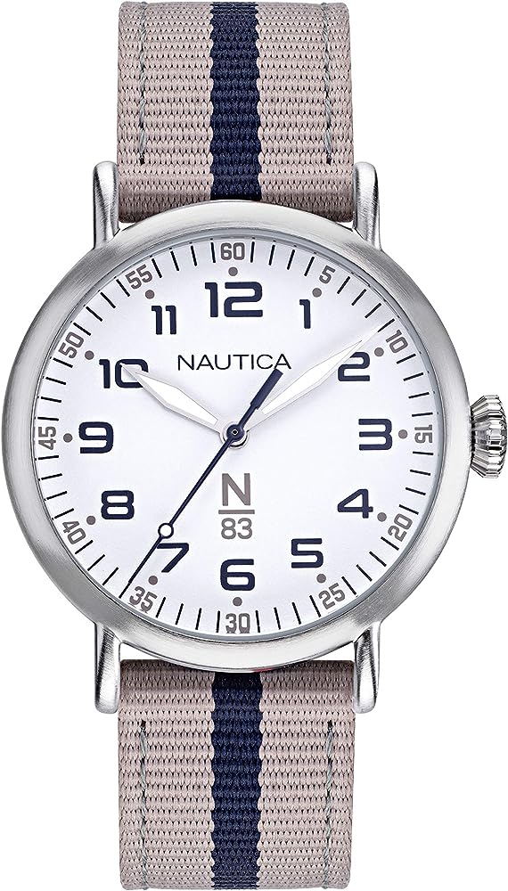 Nautica Herren Analog Quarz Uhr NAPWLF921