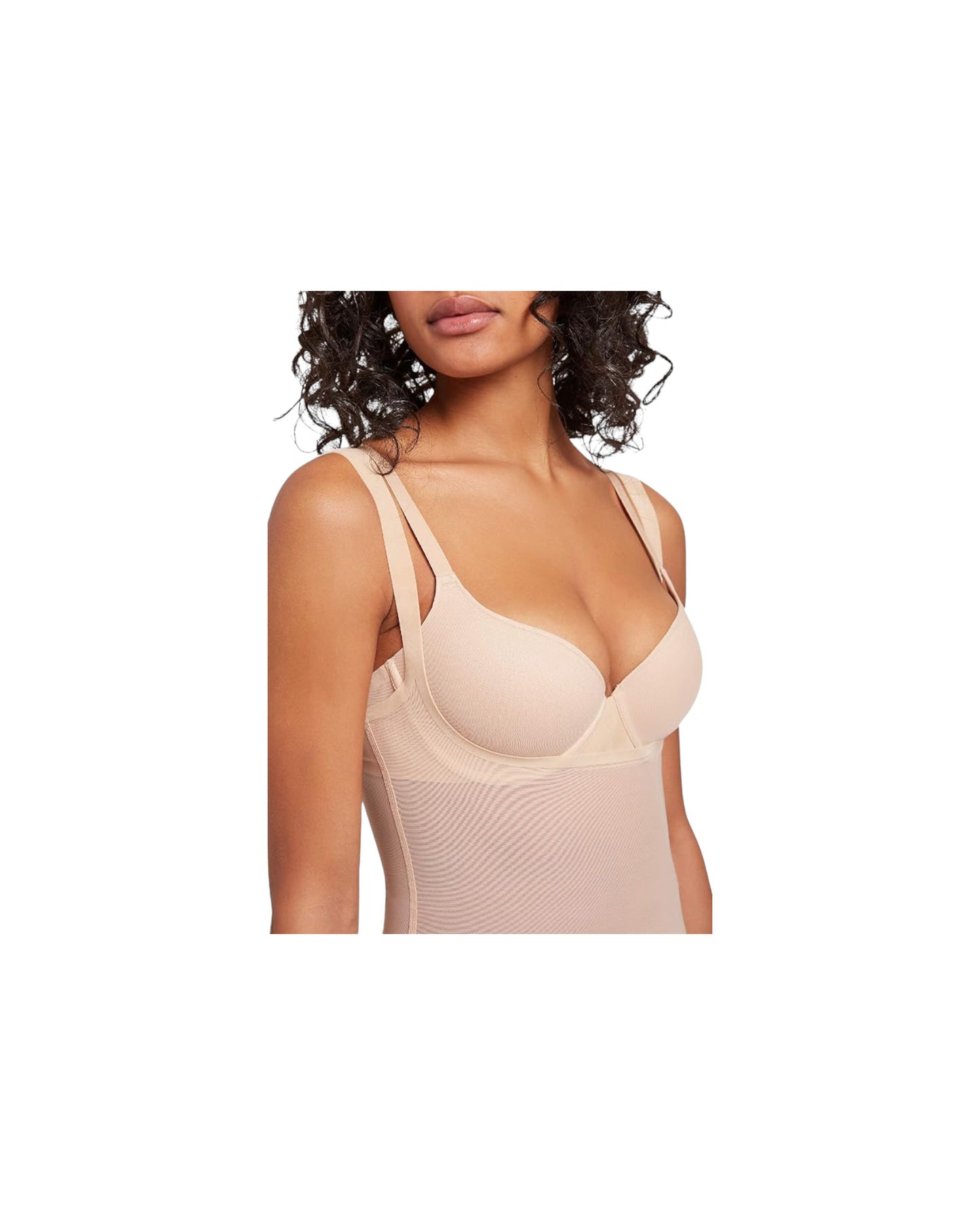 Wolford Damen Tulle Forming Dress Nude