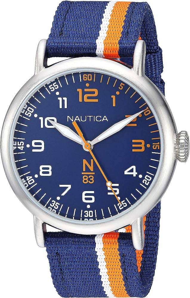 Nautica Herren Analog Quarz Uhr NAPWLS912