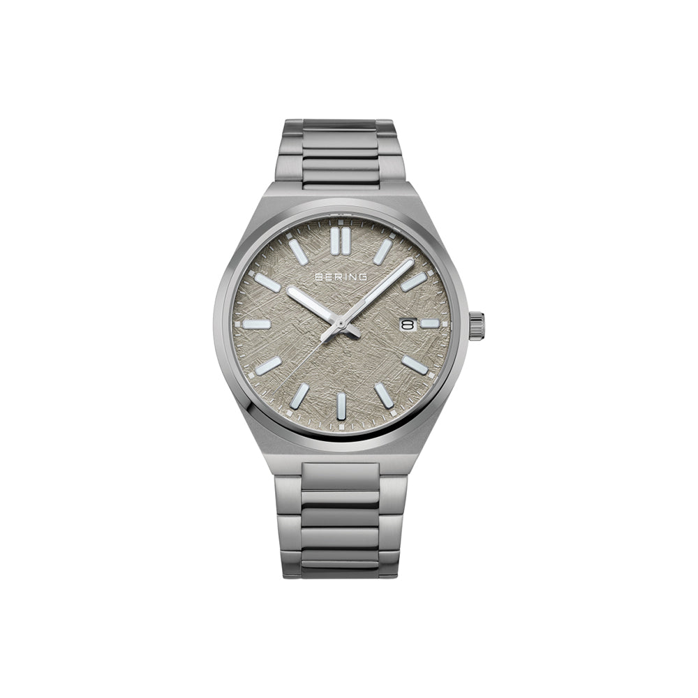 Bering Classic | grau gebürstet | 17639-777