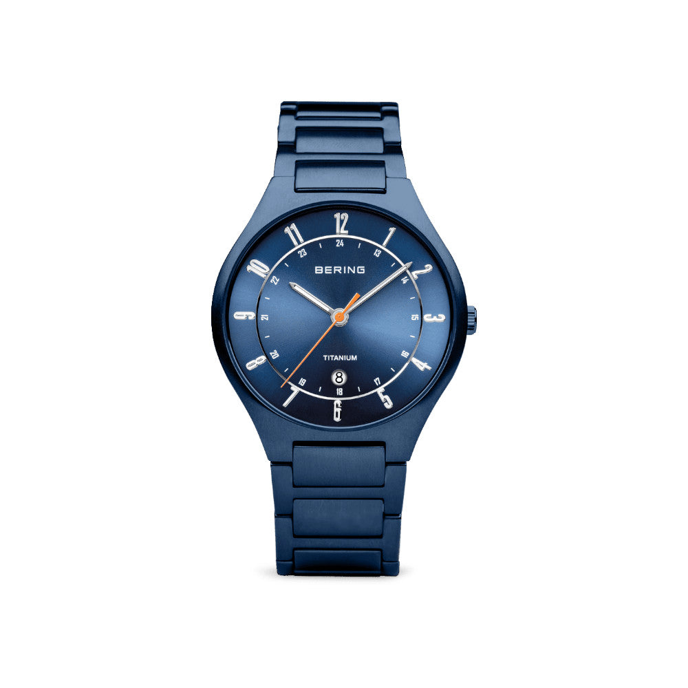 Bering Titanium | blau matt | 11739-797