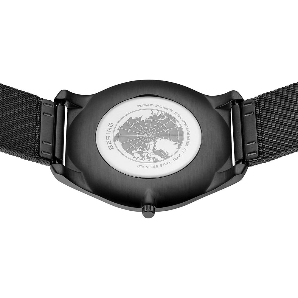 Bering Ultra Slim | schwarz poliert/gebürstet | 18340-222