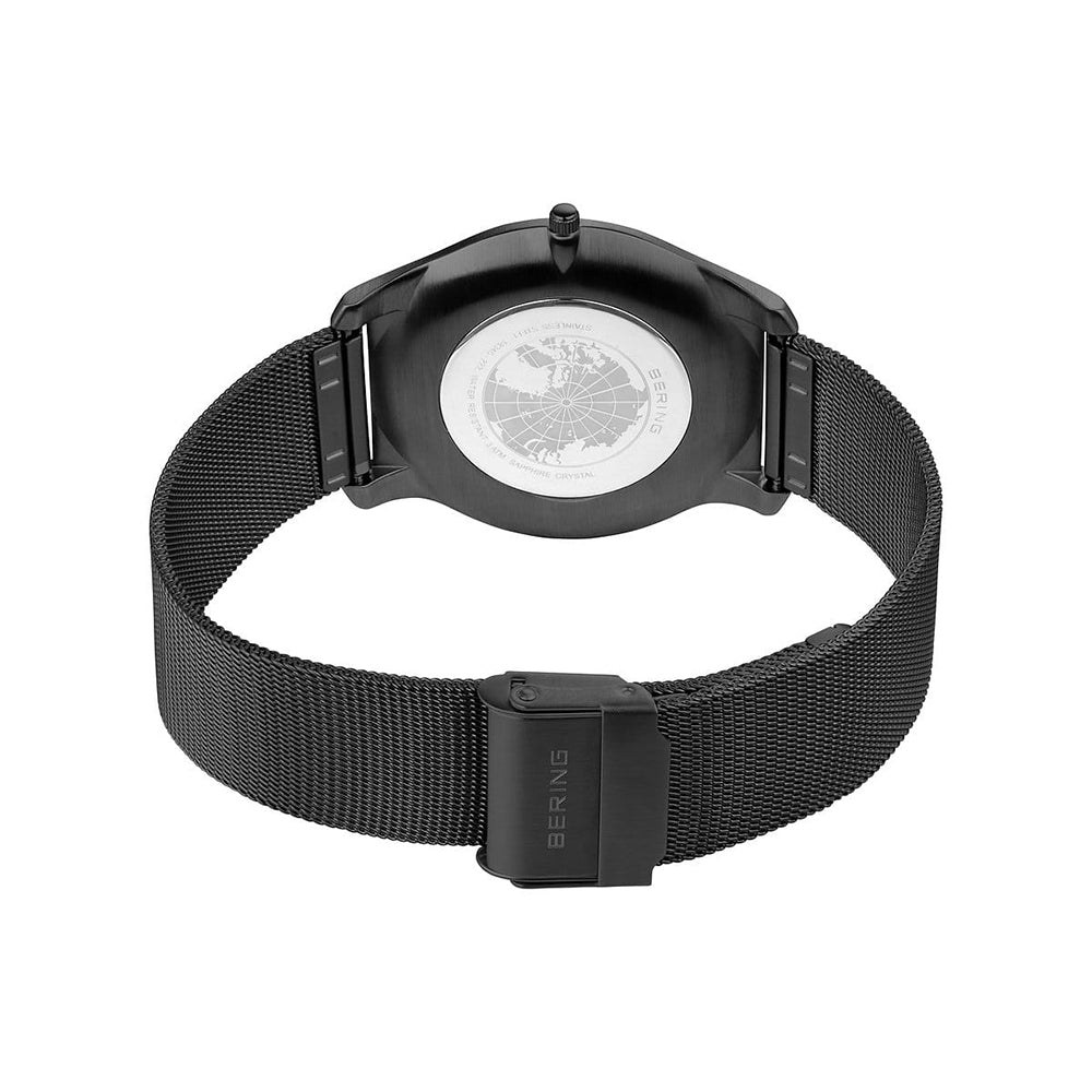Bering Ultra Slim | schwarz poliert/gebürstet | 18340-222