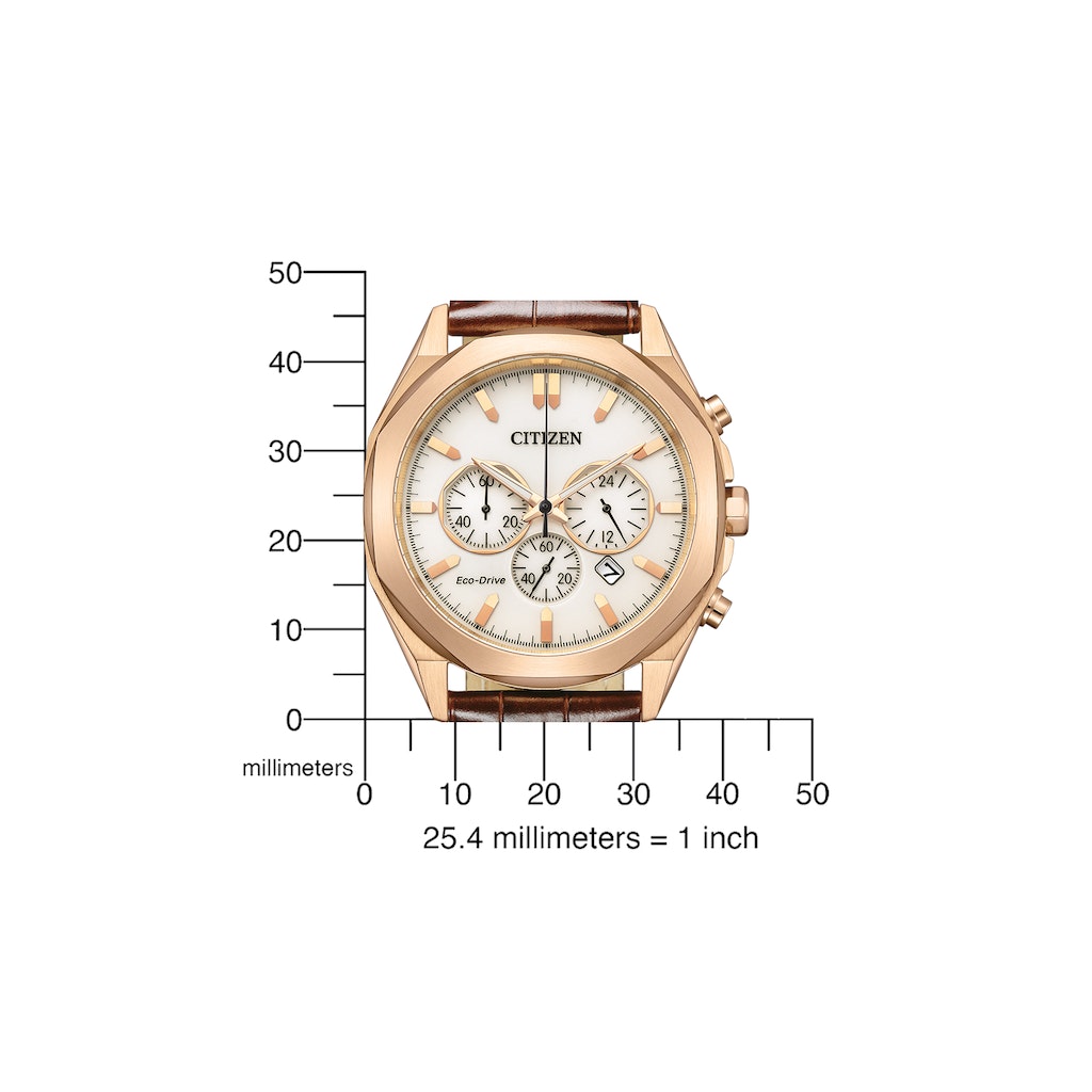 Citizen Herren Solar Chronograph Uhr CA4593-15A