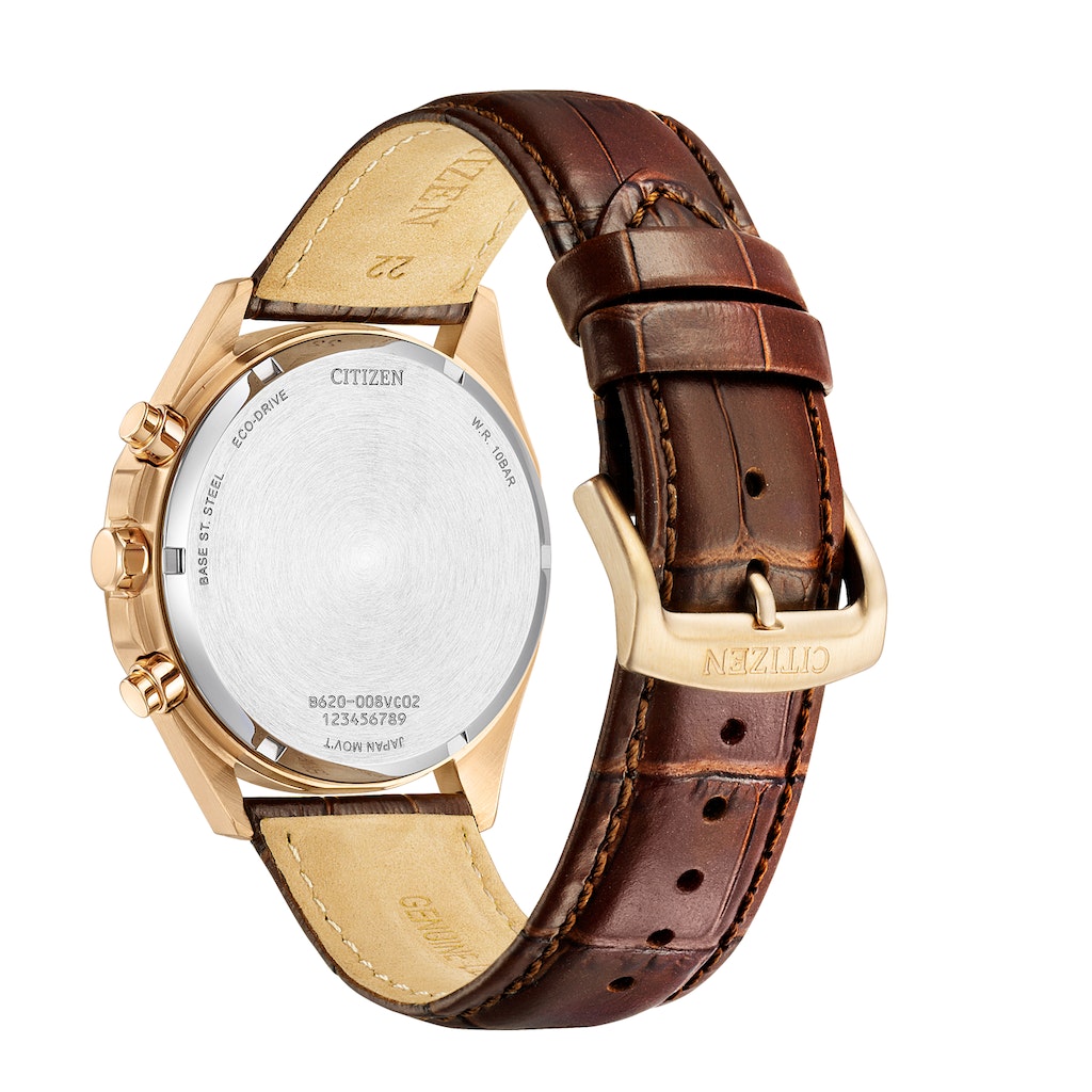 Citizen Herren Solar Chronograph Uhr CA4593-15A