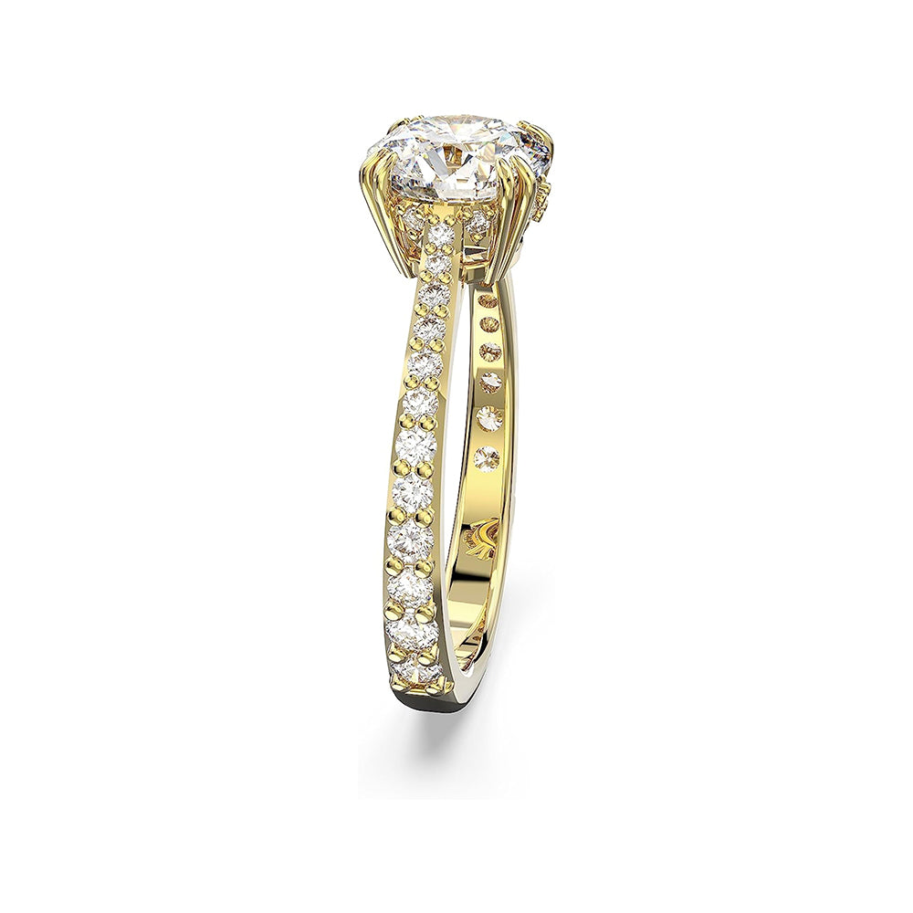 Constella Cocktailring von Swarovski - Weiß, Goldlegierungsschicht 5642623