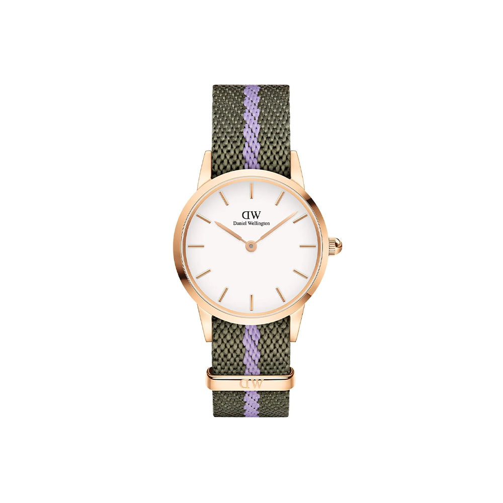 Daniel Wellington Iconic NATO Green/Purple