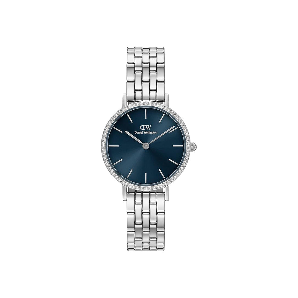 Daniel Wellington Petite Lumine Bezel 5-Link Arctic S