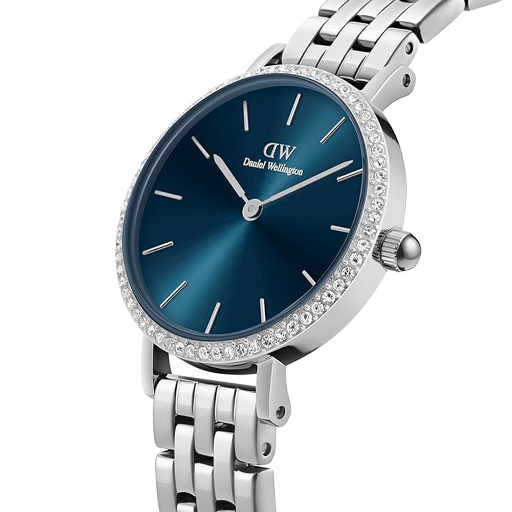 Daniel Wellington Petite Lumine Bezel 5-Link Arctic S