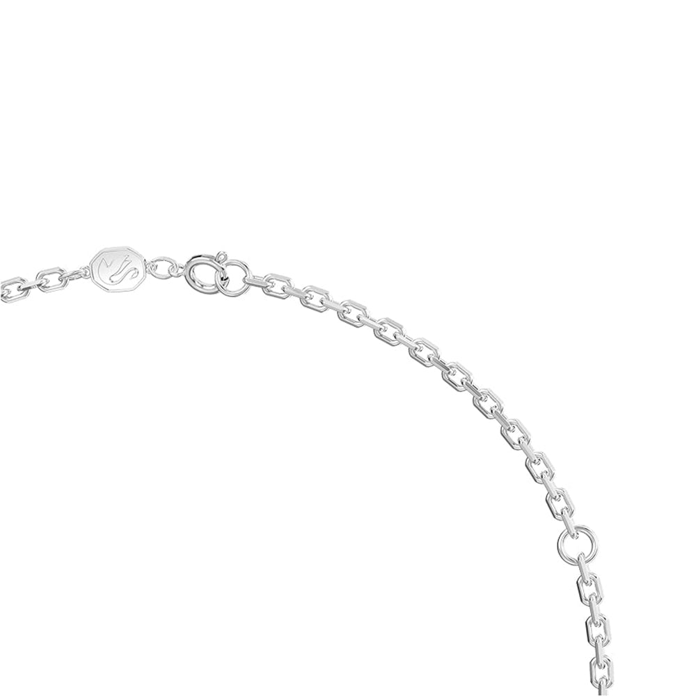 Dextera Anhänger von Swarovski - Mittel, Weiß, Rhodiniert