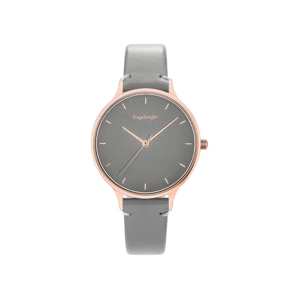 Engelsrufer ERWA-COLOUR-LGY2 Damen-Uhr Colour Analog Quarz Rosé Grau