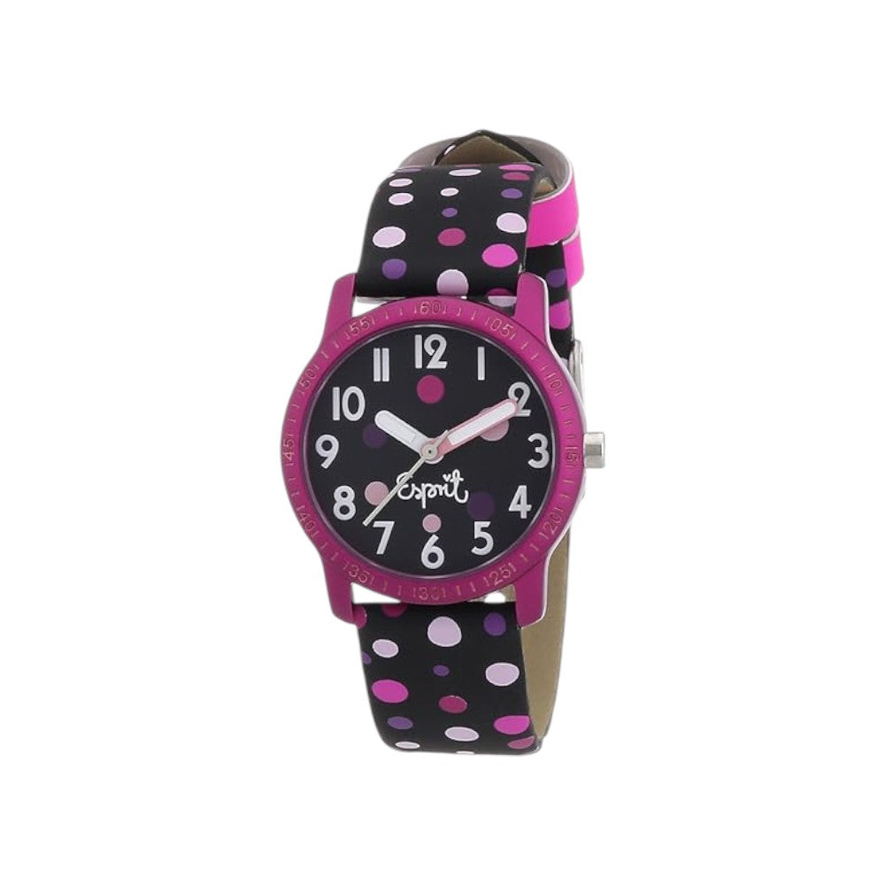 Esprit Mädchen-Armbanduhr Funky dots Analog Plastik