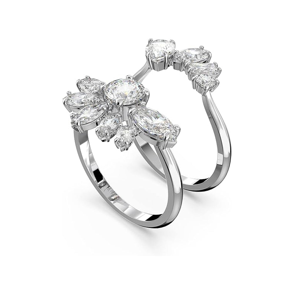 Gema Cocktairing von Swarovski - Weiß