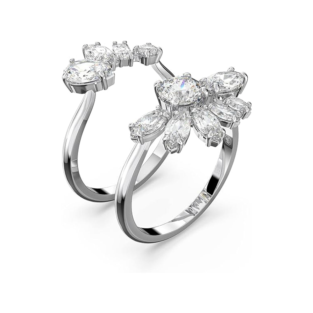 Gema Cocktairing von Swarovski - Weiß
