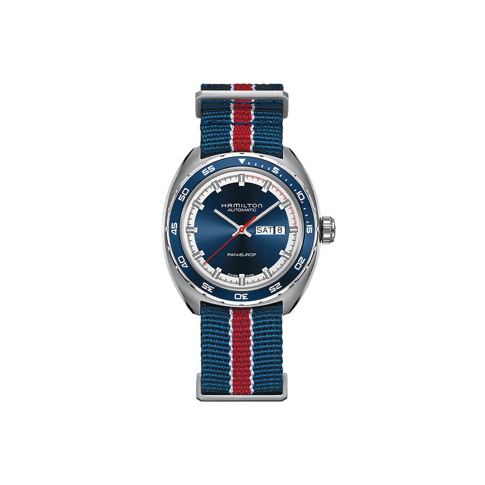 Hamilton American Classic Pan Europ Day Date Auto