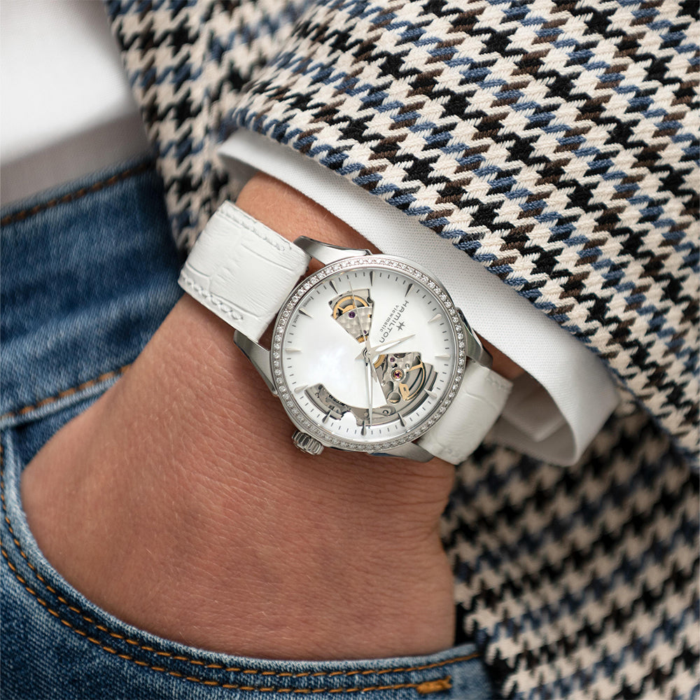 Hamilton Jazzmaster Open Heart Lady