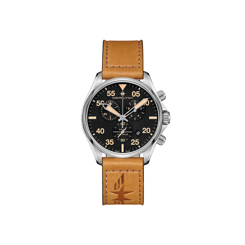 Hamilton Khaki Aviation Khaki Pilot Chrono Quartz
