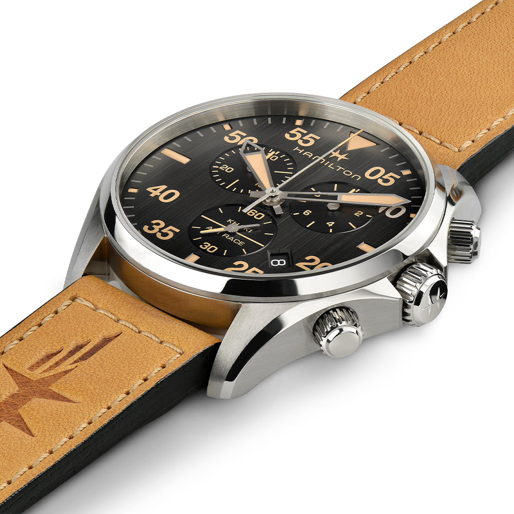 Hamilton Khaki Aviation Khaki Pilot Chrono Quartz