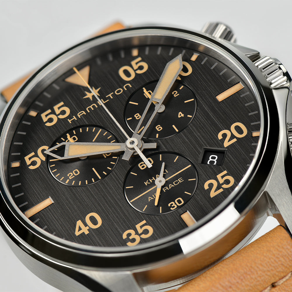 Hamilton Khaki Aviation Khaki Pilot Chrono Quartz