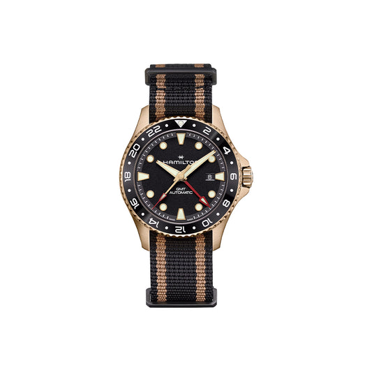 Hamilton Khaki Navy Scuba Automatic GMT 43 mm Bronze