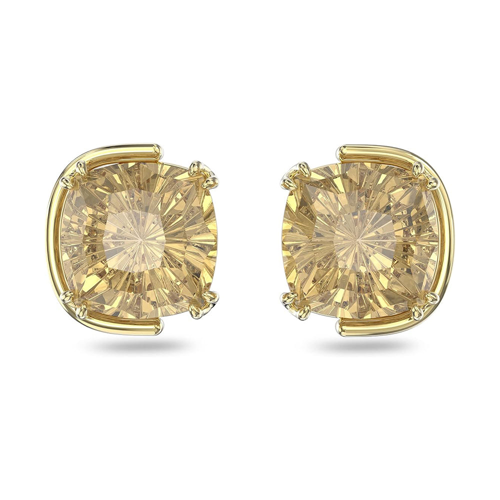 Harmonia Ohrstecker von Swarovski - Goldfarben, Goldlegierungsschicht