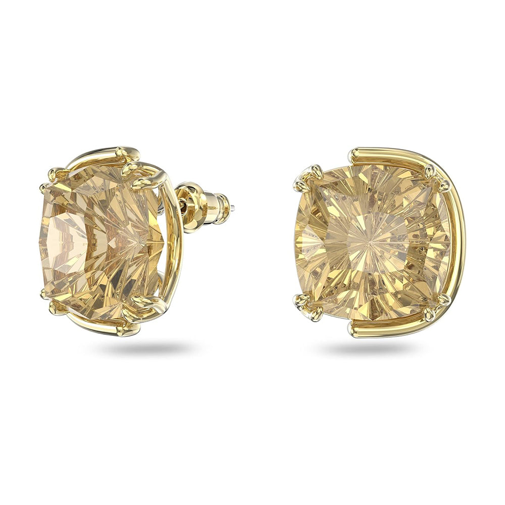 Harmonia Ohrstecker von Swarovski - Goldfarben, Goldlegierungsschicht