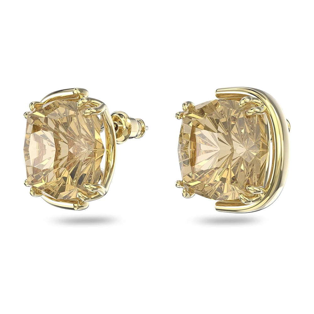 Harmonia Ohrstecker von Swarovski - Goldfarben, Goldlegierungsschicht