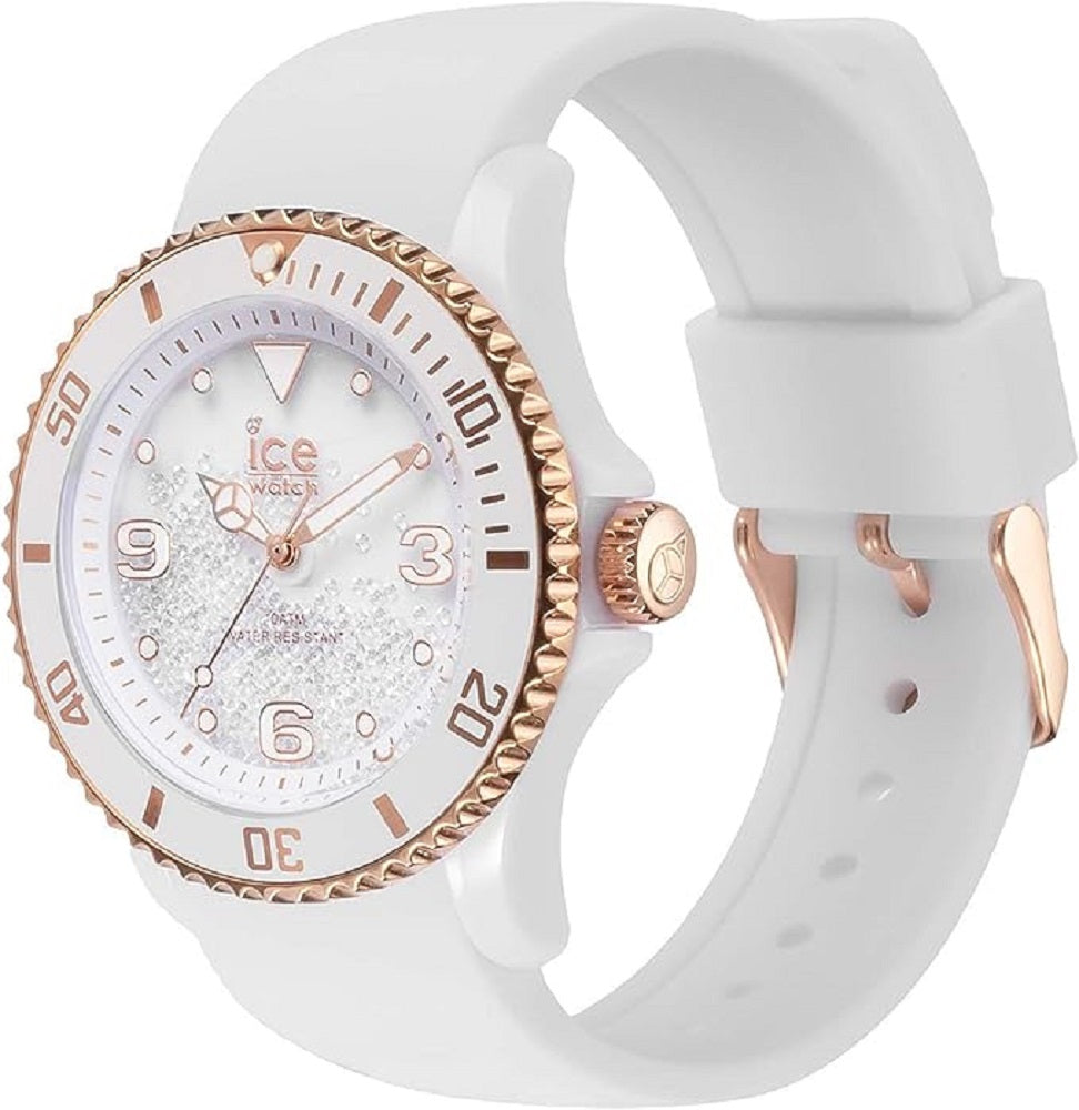 Ice-Watch - ICE crystal White rose-gold (Medium)