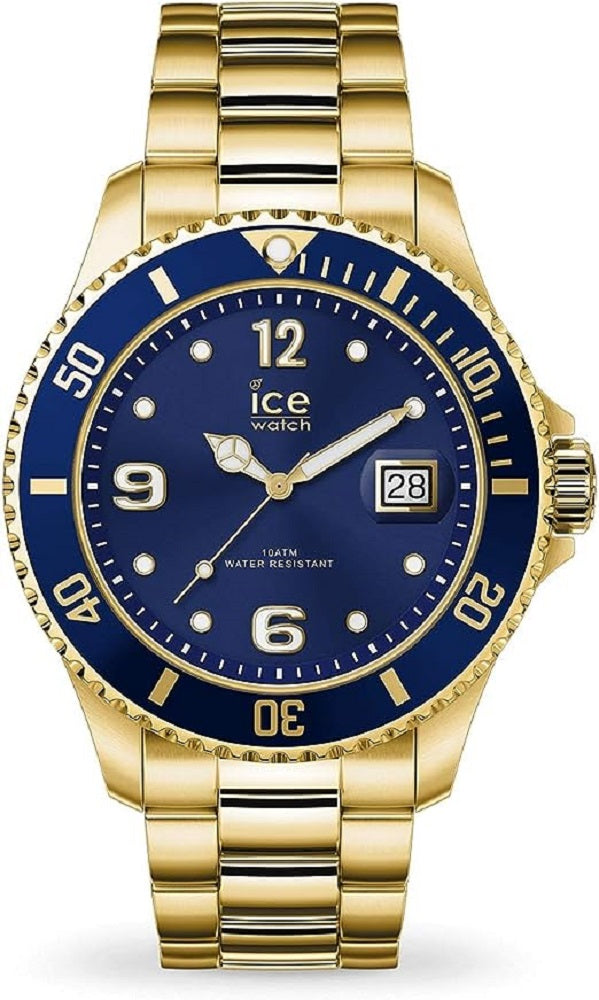 Ice-Watch - ICE steel Gold blue (Medium)