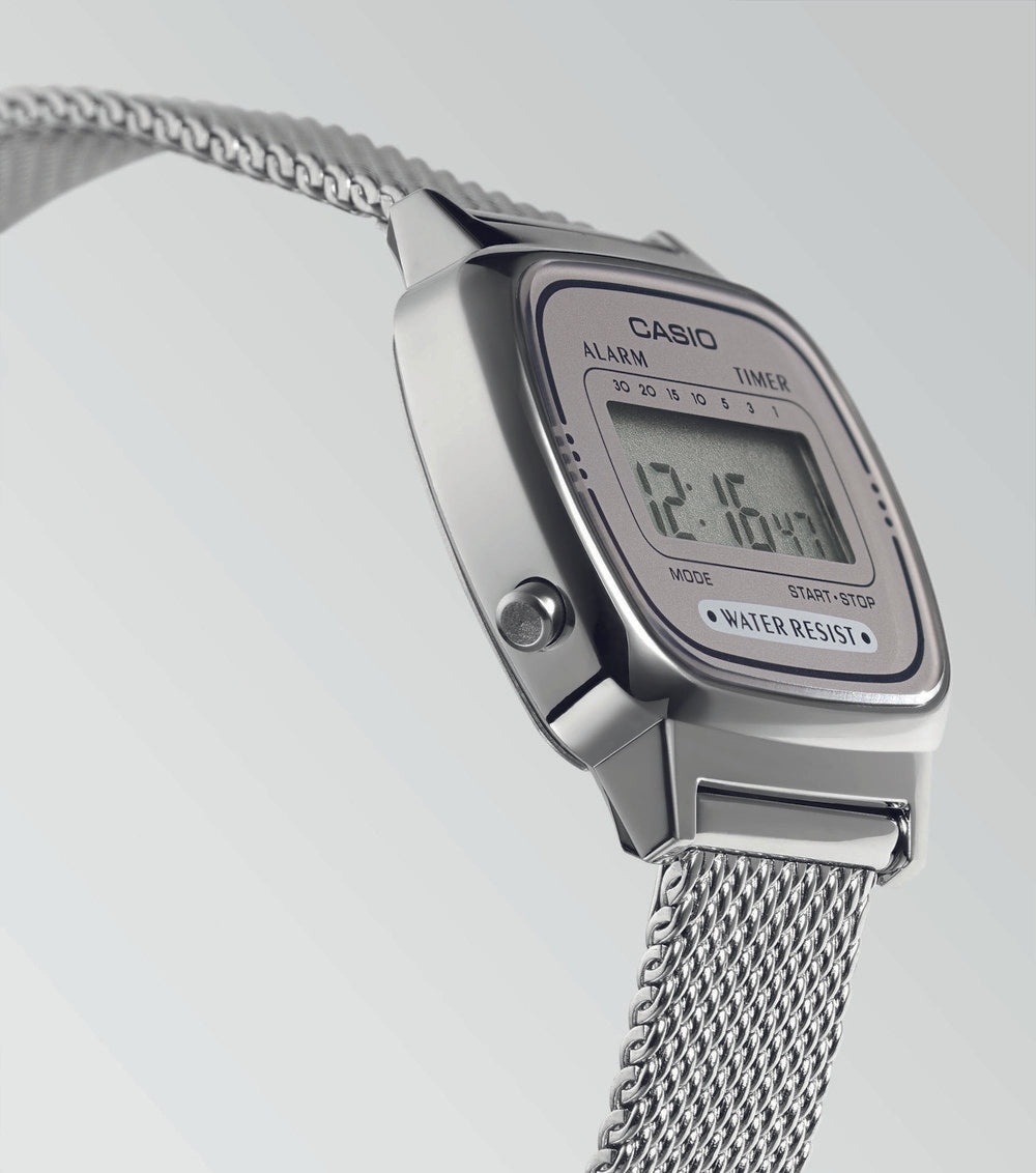Casio Collection Damen Digital Uhr LA670WEM-7EF