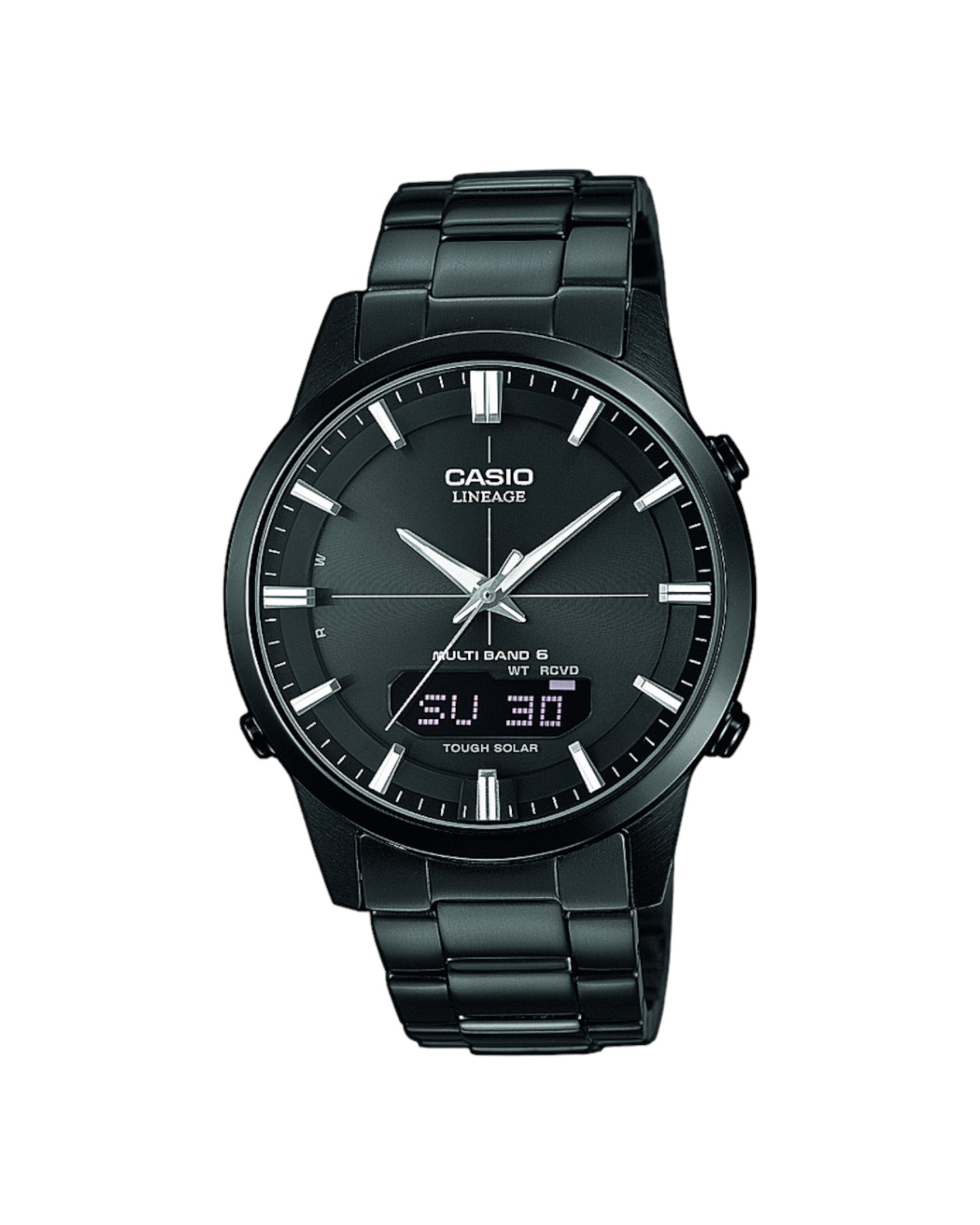 Casio Herren Uhr Solar und Funkuhr Saphirglas LCW-M170DB-1AER