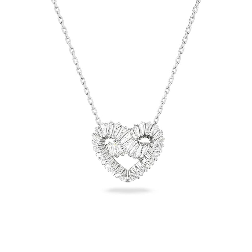 Matrix Anhänger von Swarovski - Weiß, Rhodiniert