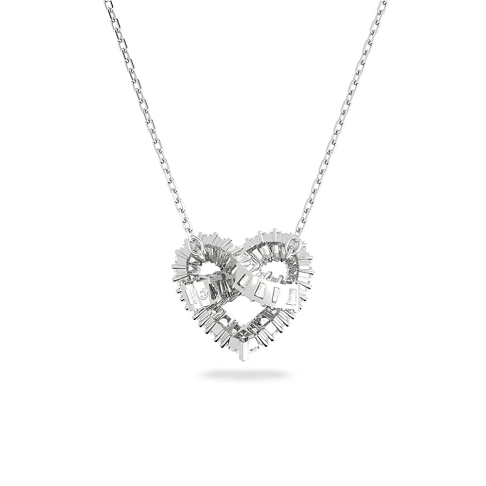 Matrix Anhänger von Swarovski - Weiß, Rhodiniert