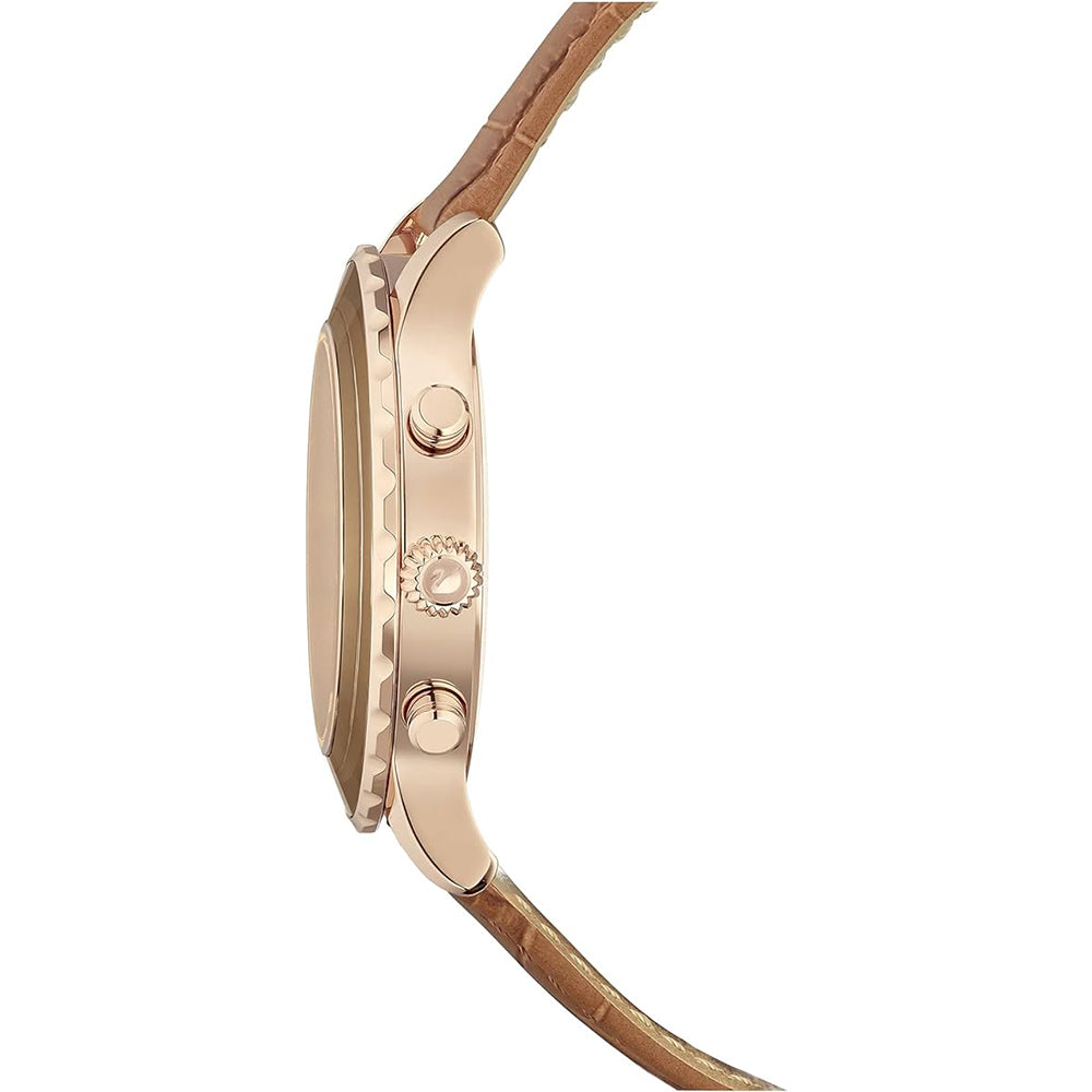 Octea Lux Chrono Uhr von Swarovski - Lederarmband