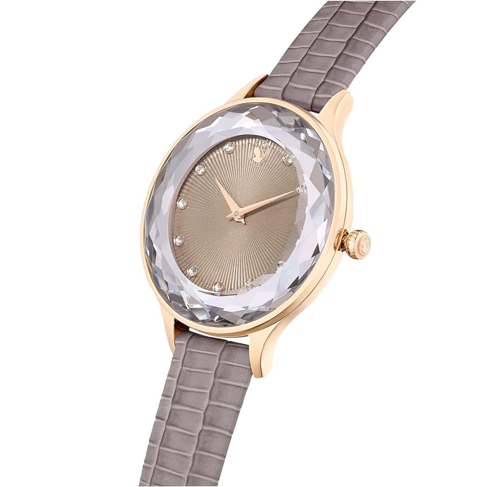 Octea Nova Uhr von Swarovski - Lederarmband