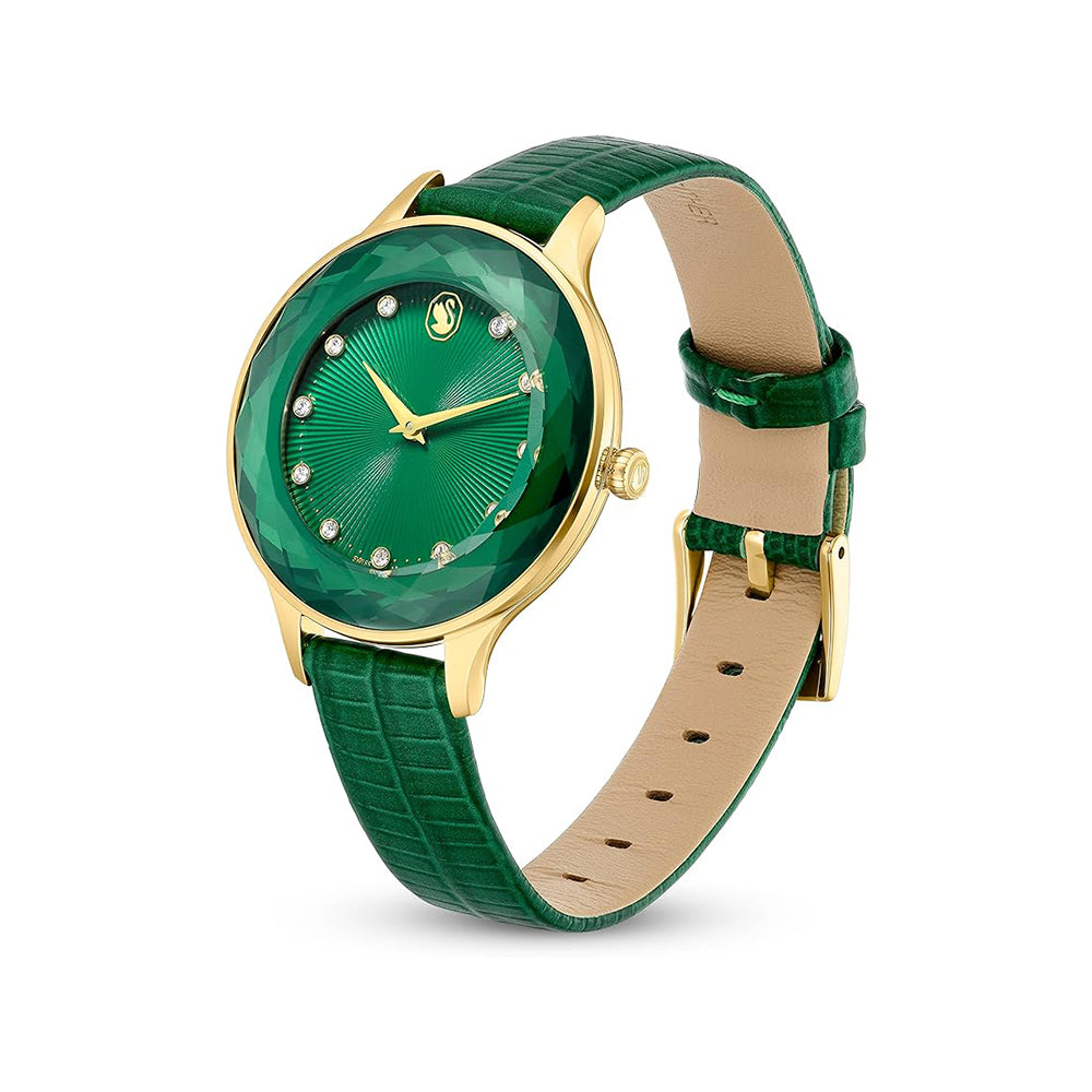 Octea Nova Uhr von Swarovski - Lederarmband