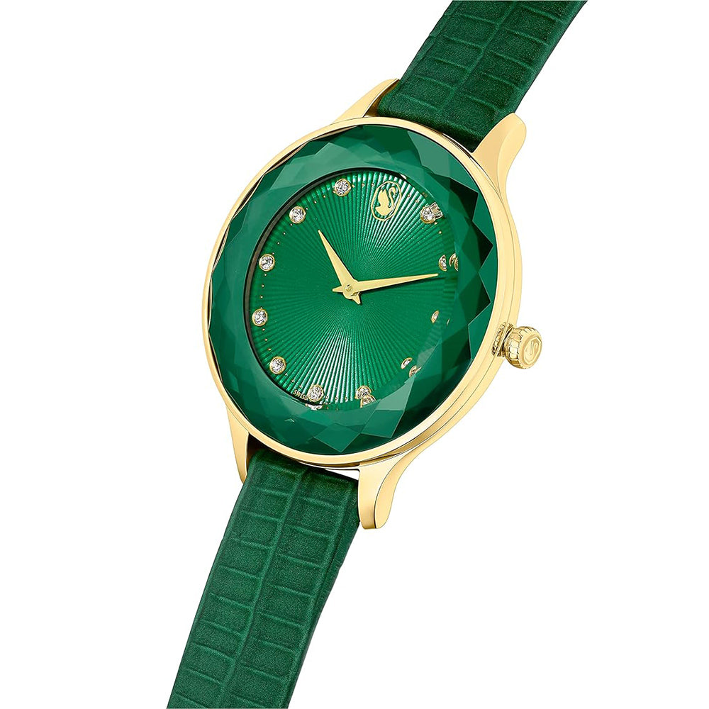 Octea Nova Uhr von Swarovski - Lederarmband
