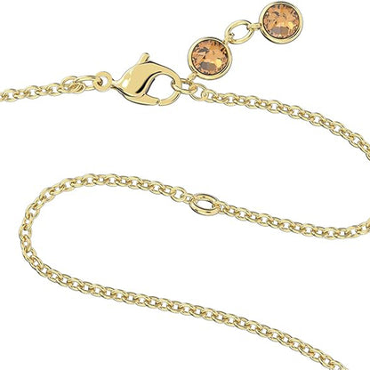 Orbita Halskette Tropfenschliff von Swarovski - Mehrfarbig, Goldlegierungsschicht