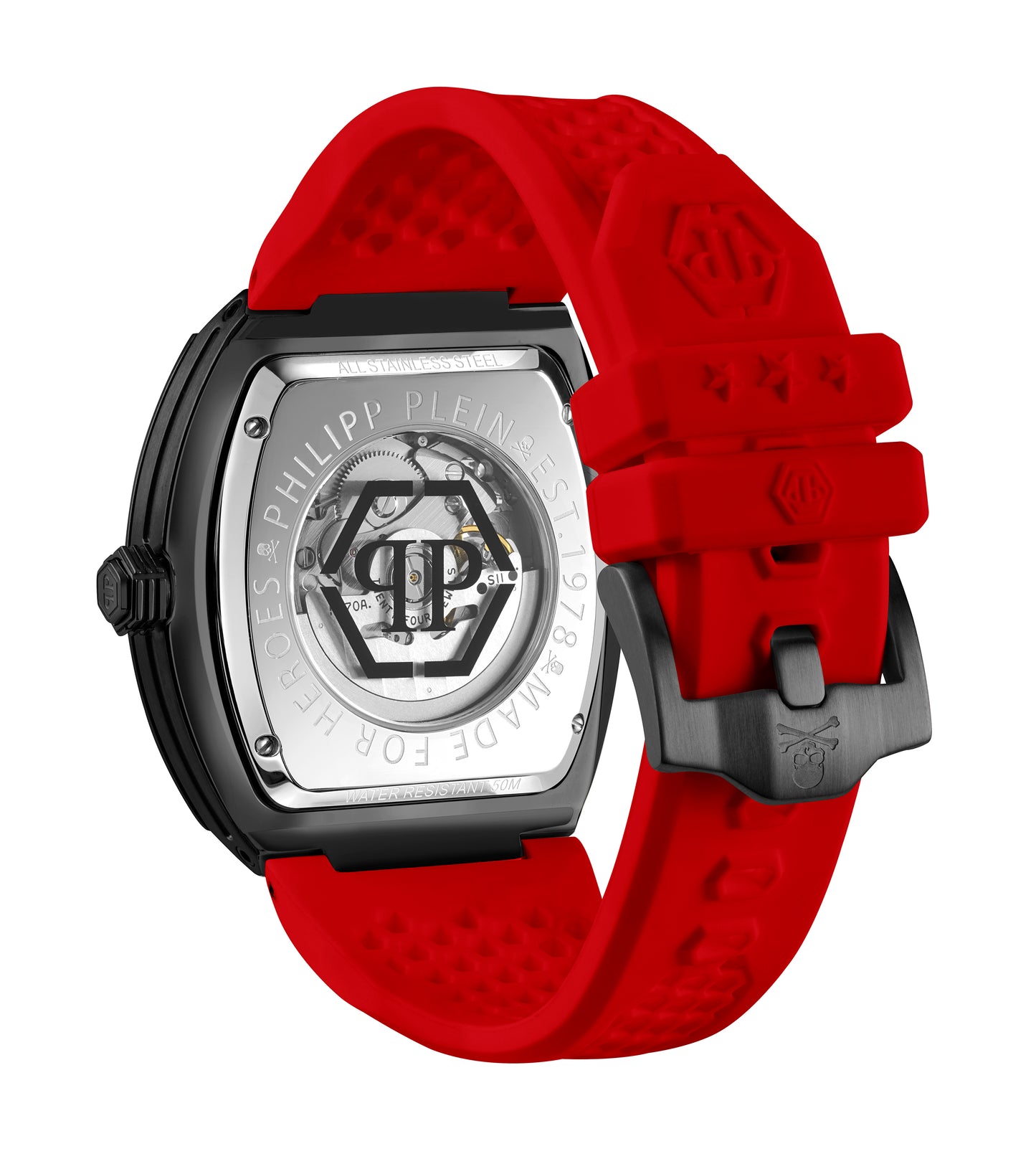 Philipp Plein Herren Uhr Automatik The $KELETON $Port-Master PWBAA0722