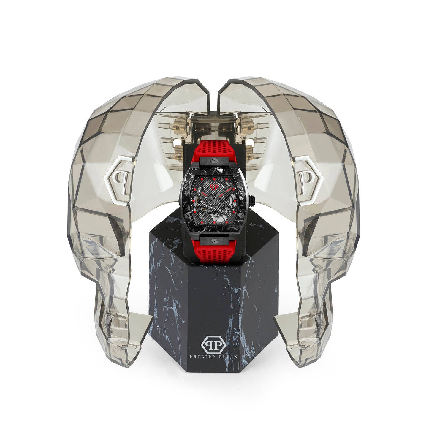 Philipp Plein Herren Uhr Automatik The $KELETON $Port-Master PWBAA0722