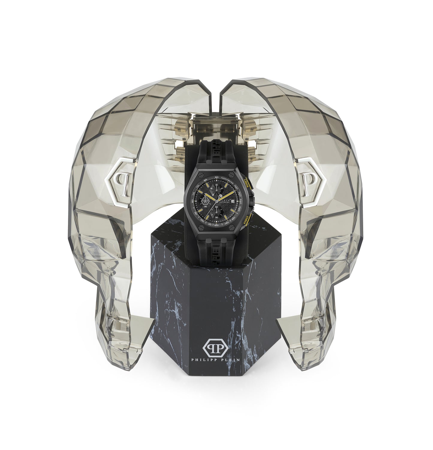 Philipp Plein Herren Uhr Analog Automatik $KELETON PWGAA0221