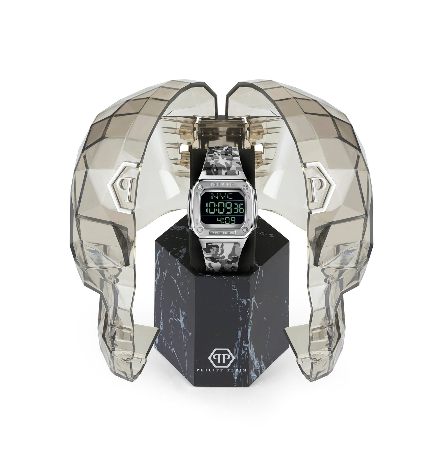 Philipp Plein Uhr Digital Quarz HYPER SHOCK PWHAA1522
