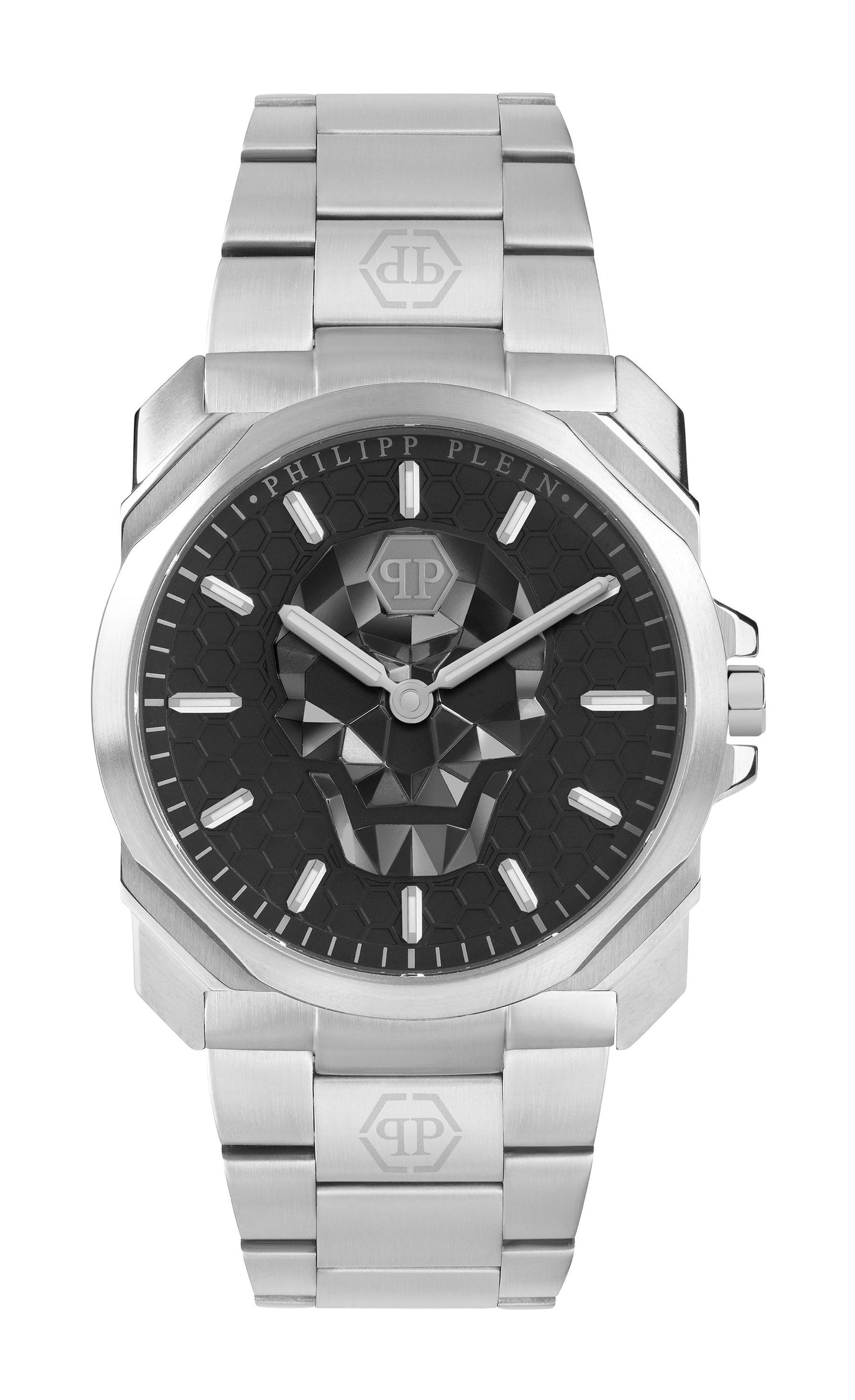 Philipp Plein Herren Uhr Quarz THE $KULL KING PWLAA0622