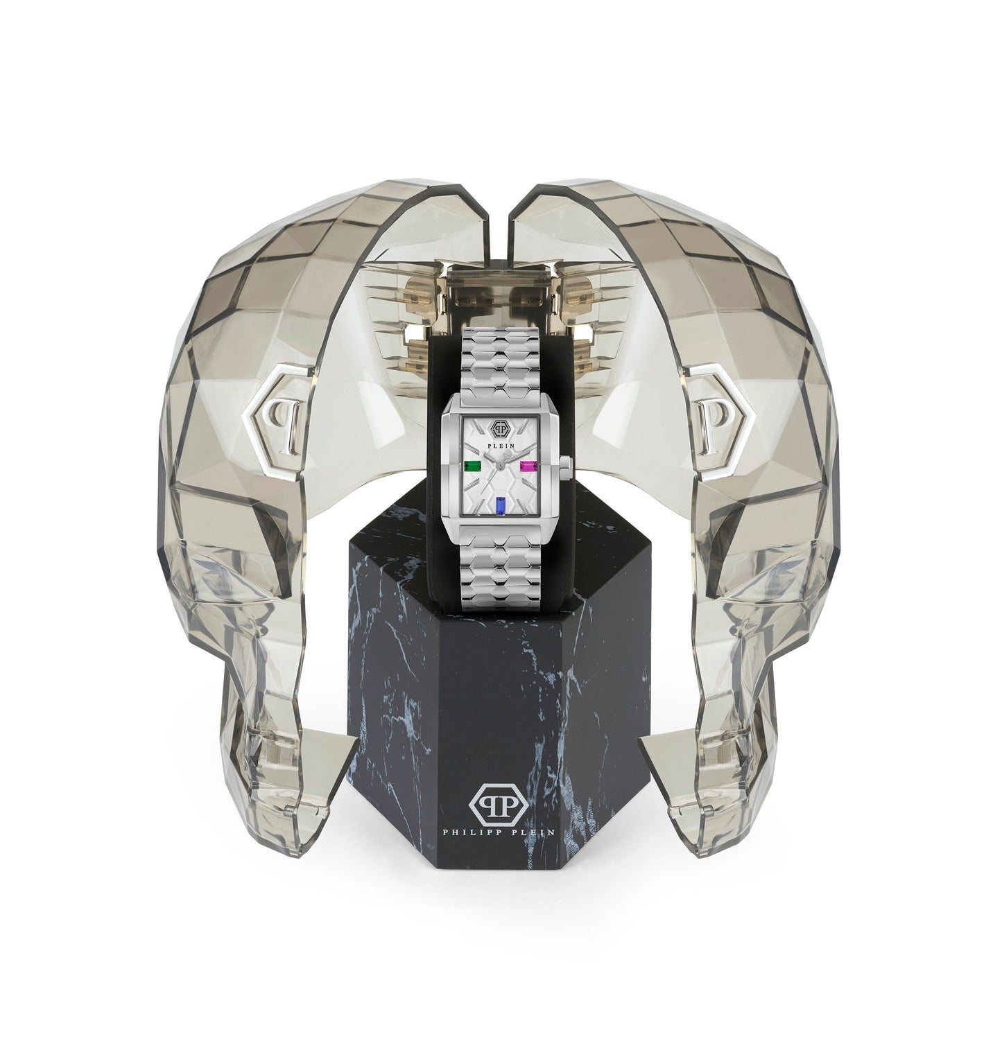 Philipp Plein Damen Uhr OFFSHORE SQUARE PWMAA0422