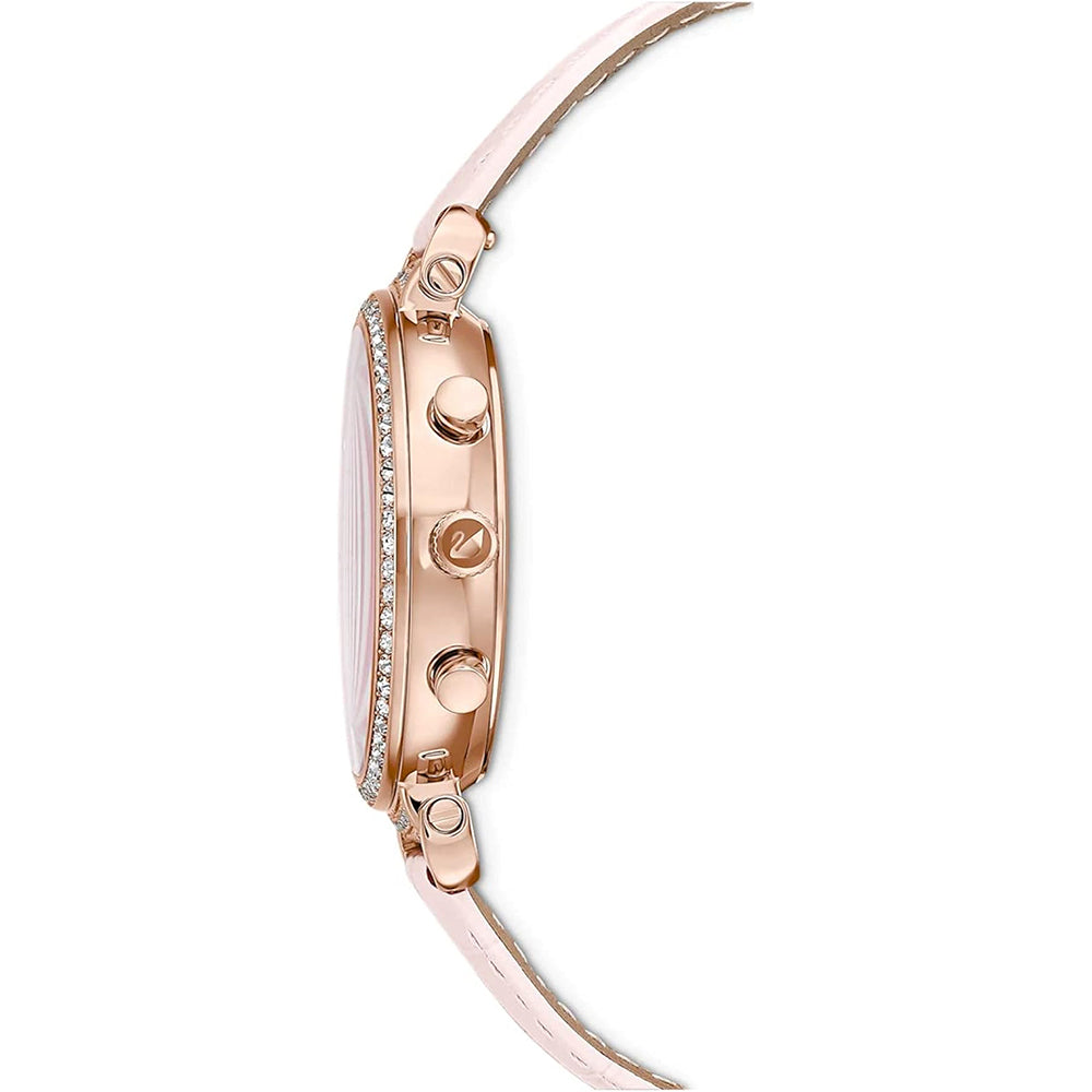 Passage Chrono Uhr von Swarovski - Lederarmband