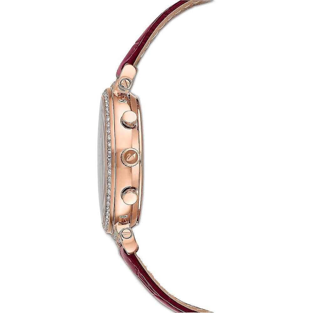 Passage Chrono Uhr von Swarovski - Lederarmband