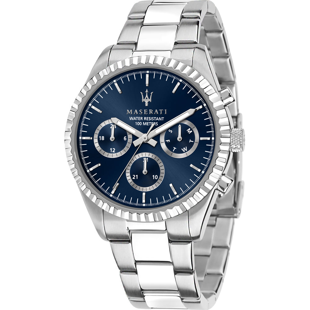 Maserati Herrenuhr, Competizione Kollektion, aus Edelstahl, mit Edelstahl-Armband - R8853100022