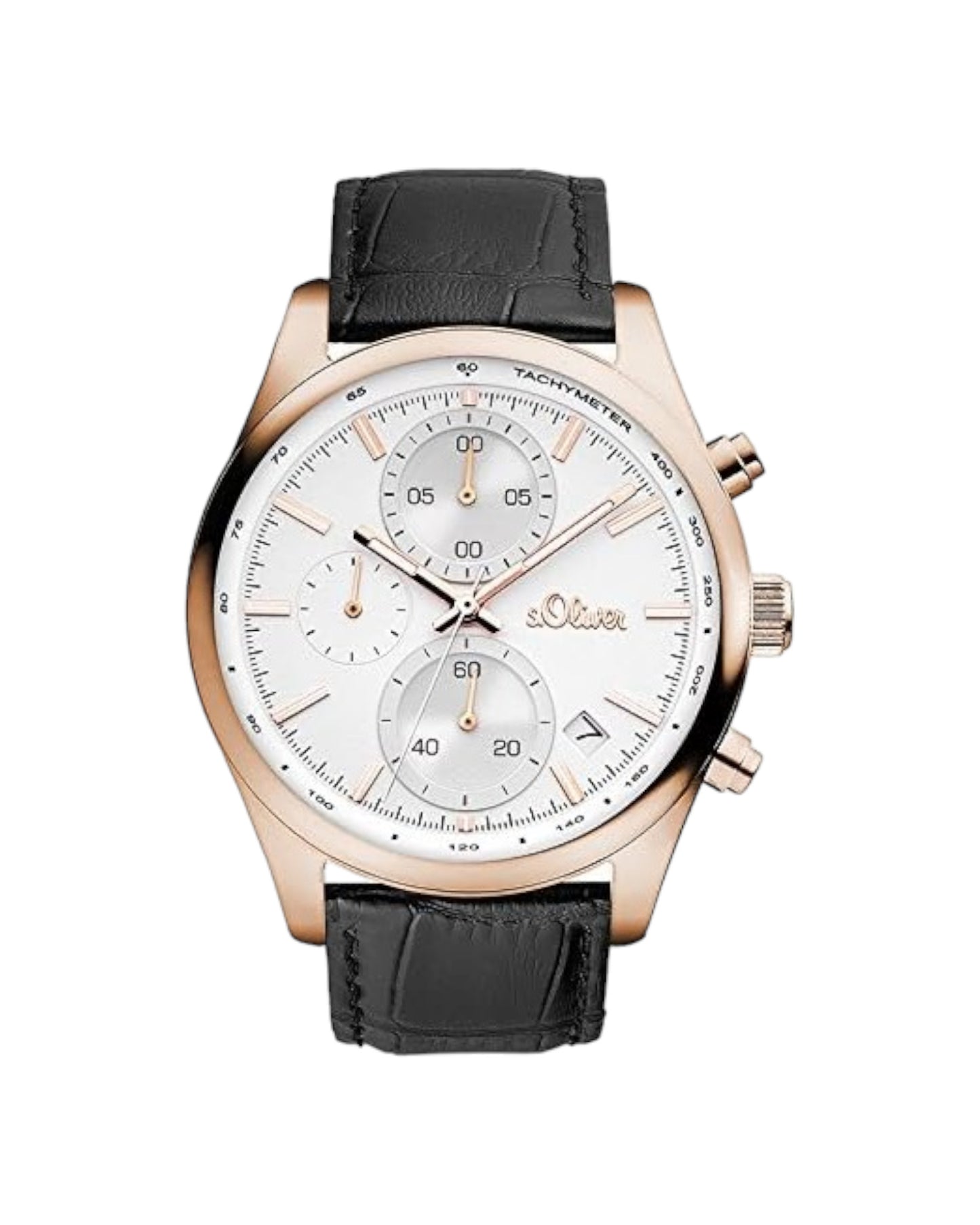 s.Oliver Herren Chronograph Quarz Uhr SO-3347-LC